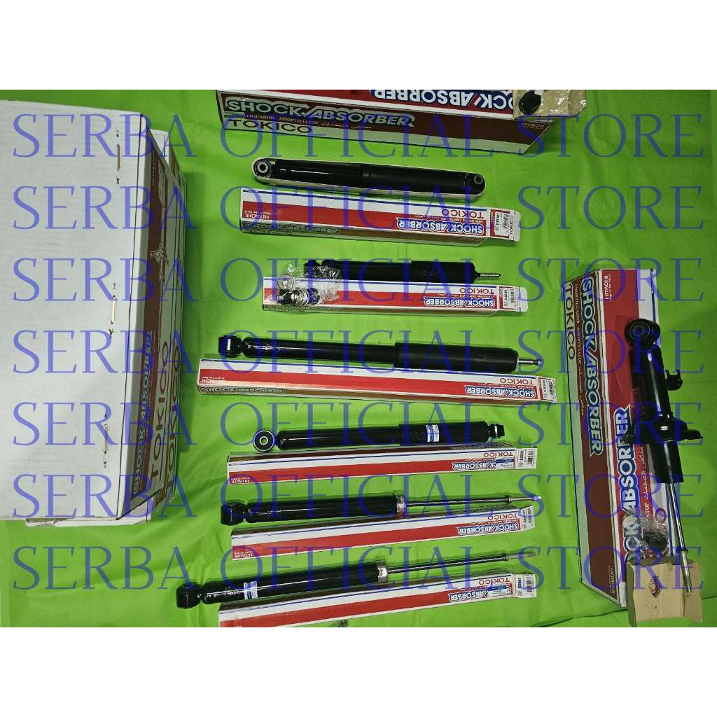 Shock Breaker Depan Belakang ORIGINAL ASLI merk TOKICO TOYOTA STARLET KOTAK EP70 EP71 EP72