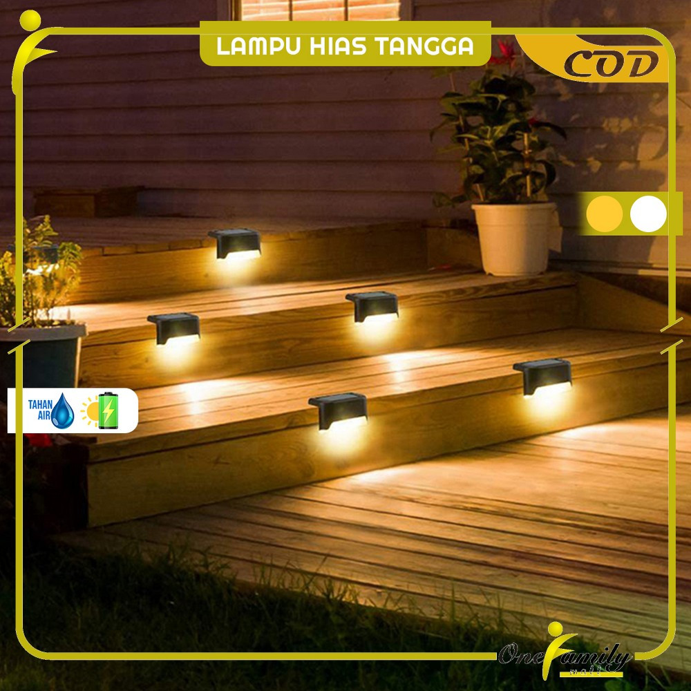ONE-C1024 Lampu Tangga Sudut Jalan Atap Tenaga Surya Panel Solar Cell Waterproof / Lampu Hias Lampu 