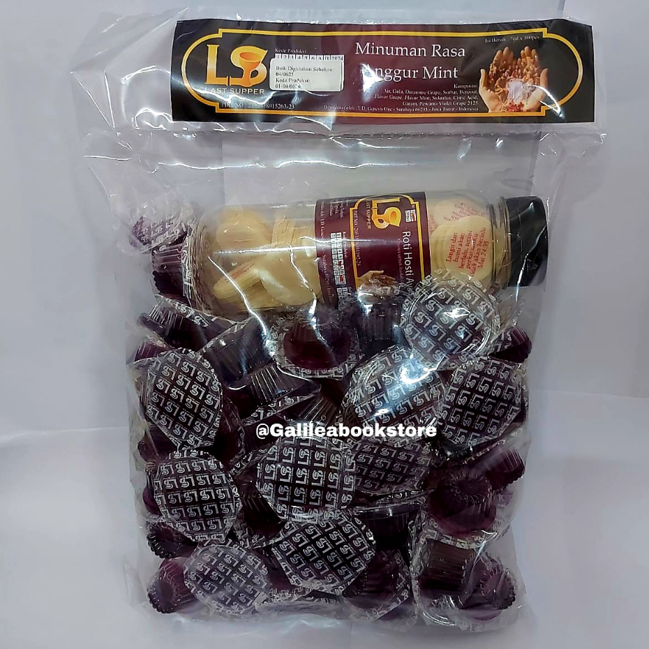 

Paket Hosti Perjamuan kudus isi 100pc