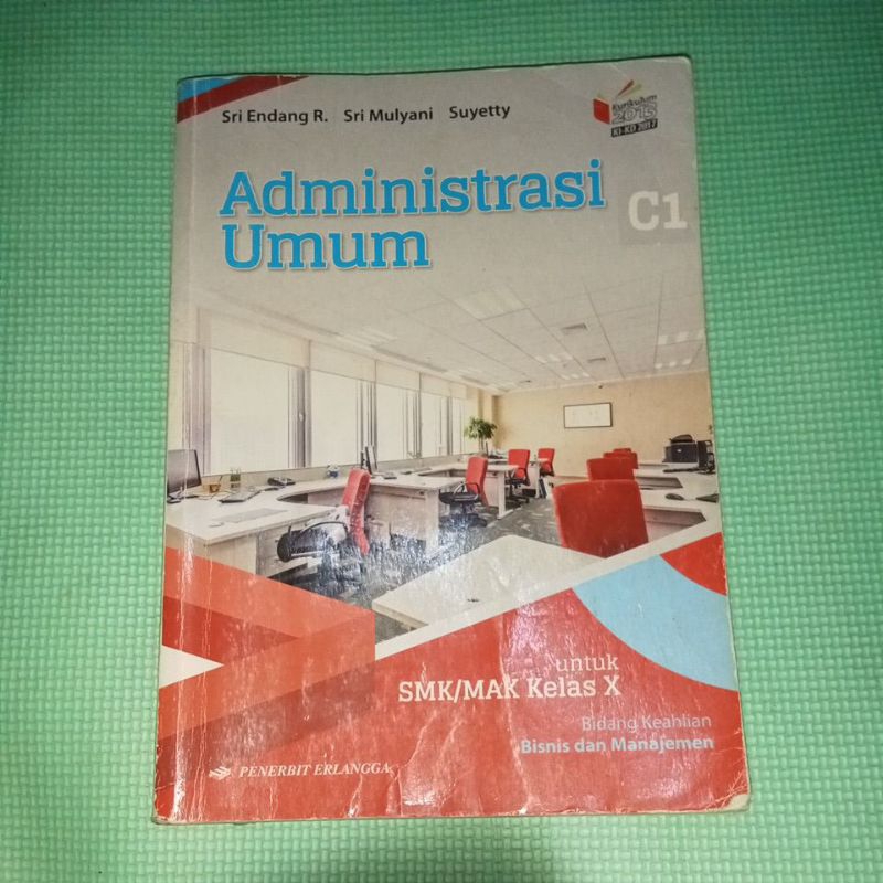 buku SMK ADMINISTRASI UMUM kelas 10