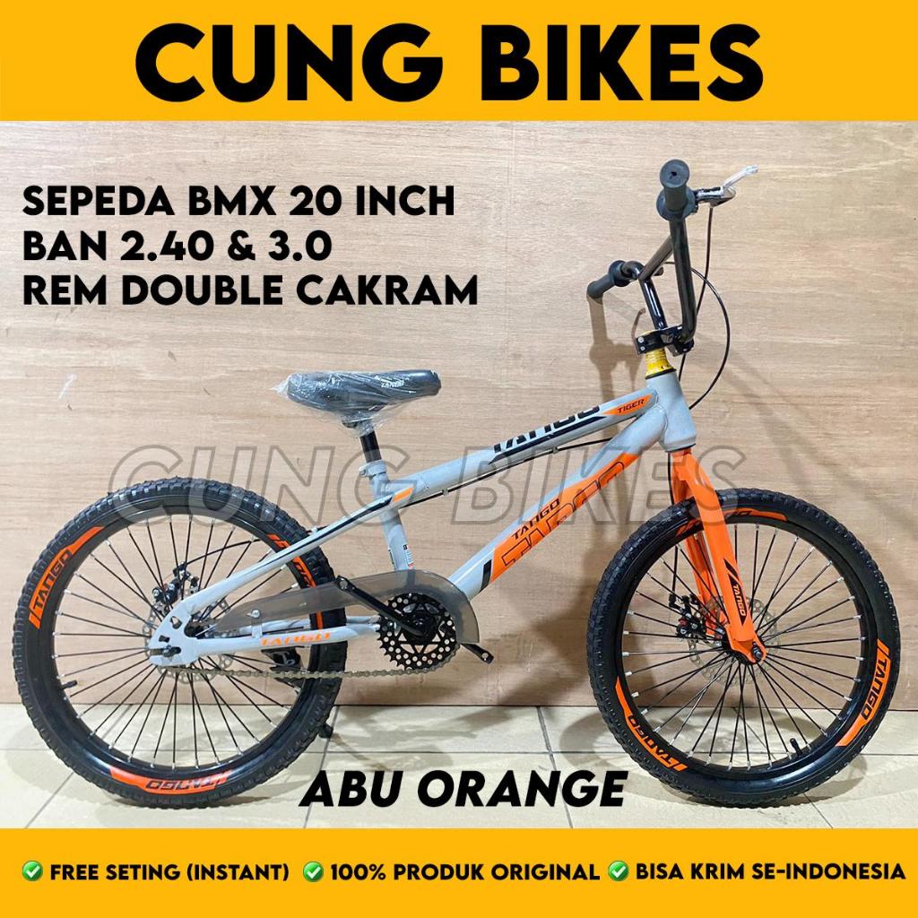 Sepeda Anak BMX Tango Tiger ukuran 20 Inch Rem Disk Brake