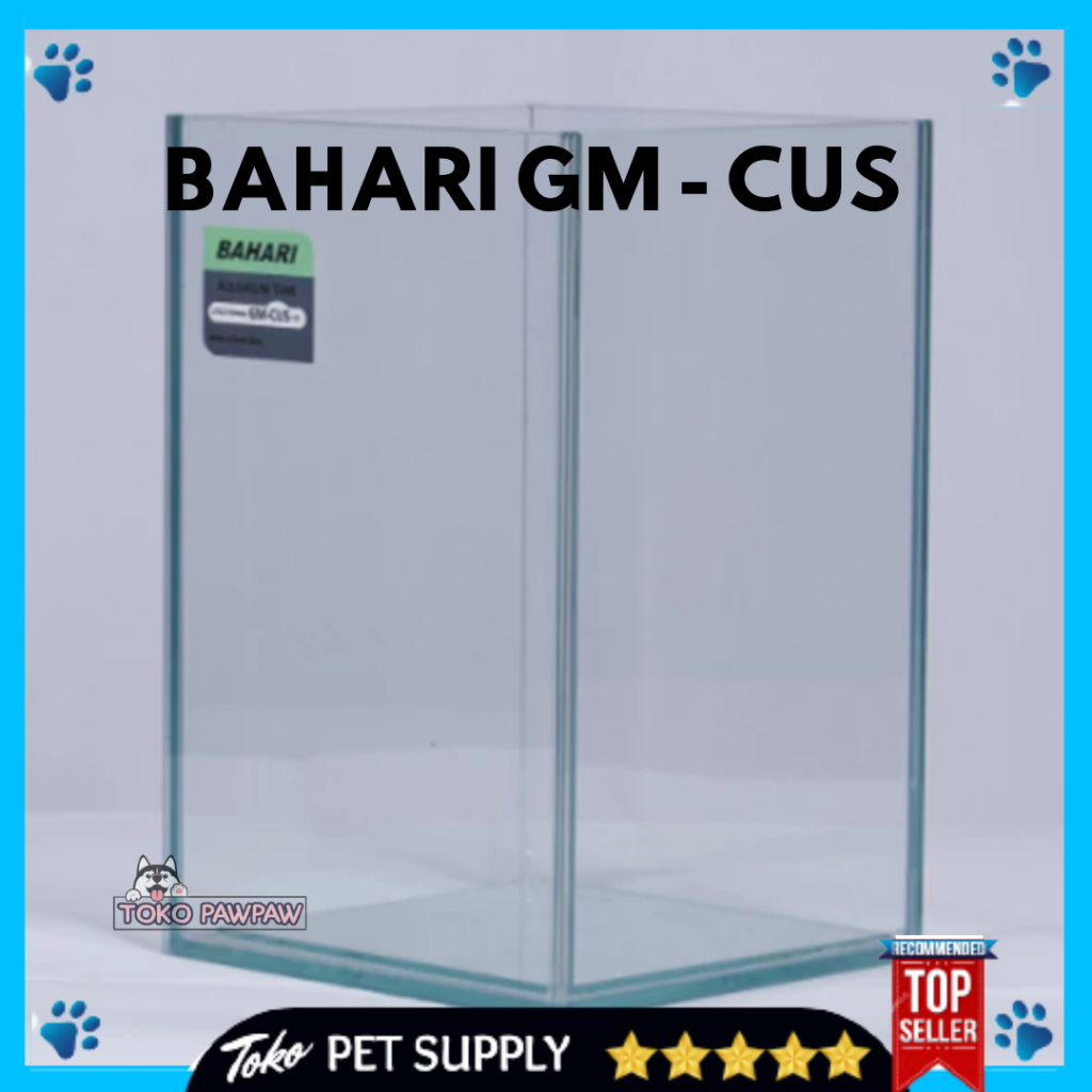 BAHARI GLASSMATE GM-CUS Aquairum Bahari Glassmate Akuarium ikan Kaca GM-CUS