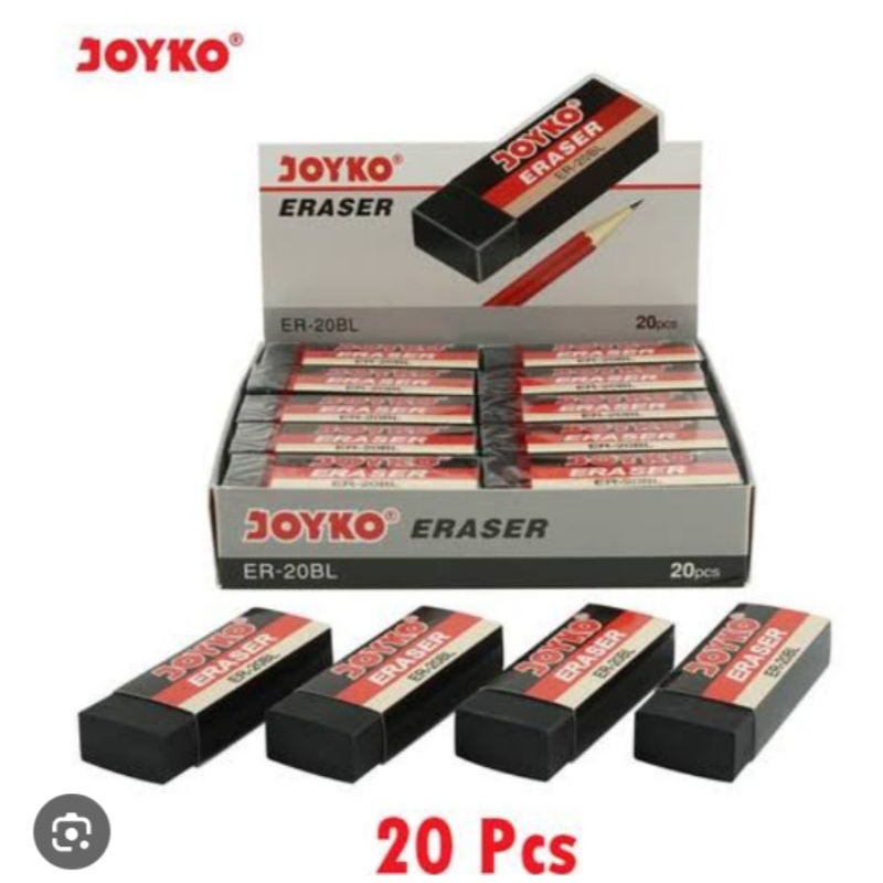 

penghapus/stip joyko besar hitam/putih b20 1pcs