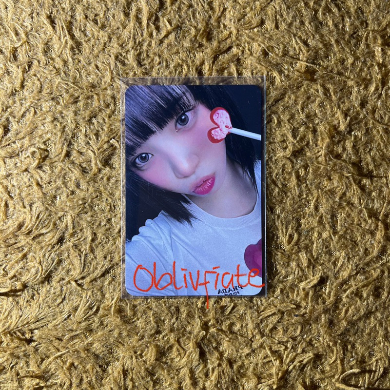 Official Photocard PC Chaewon LE SSERAFIM Chaewon Ktown4u Luckydraw LD Unforgiven