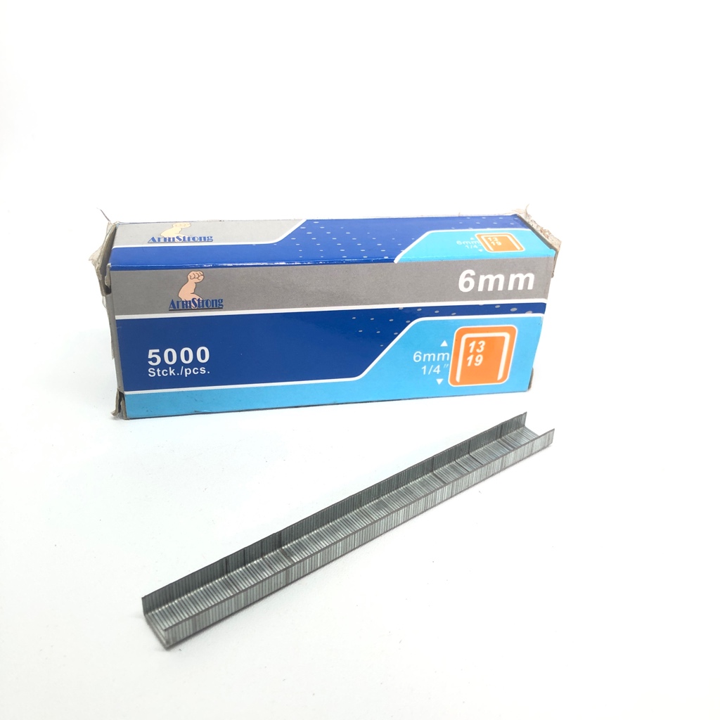 

ISI STAPLES ARMSTRONG 6MM 6 MM R23 R-23 STAPLE NAIL GUN