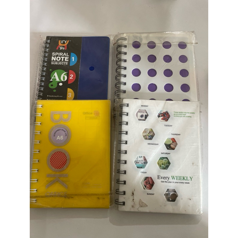 BUKU SPIRAL NOTE A6