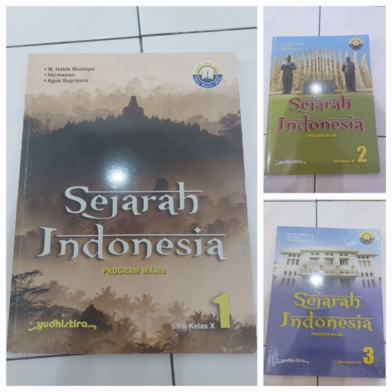 

Buku Sejarah Indonesia Yudhistira kelas X, XI, & XII