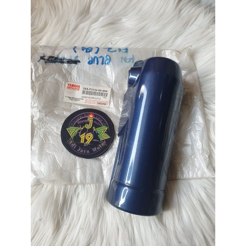 Cover Kupingan Tutup Spakbor Depan kanan Yamaha Fiz F1z Crypton Biru SE Original 3XA