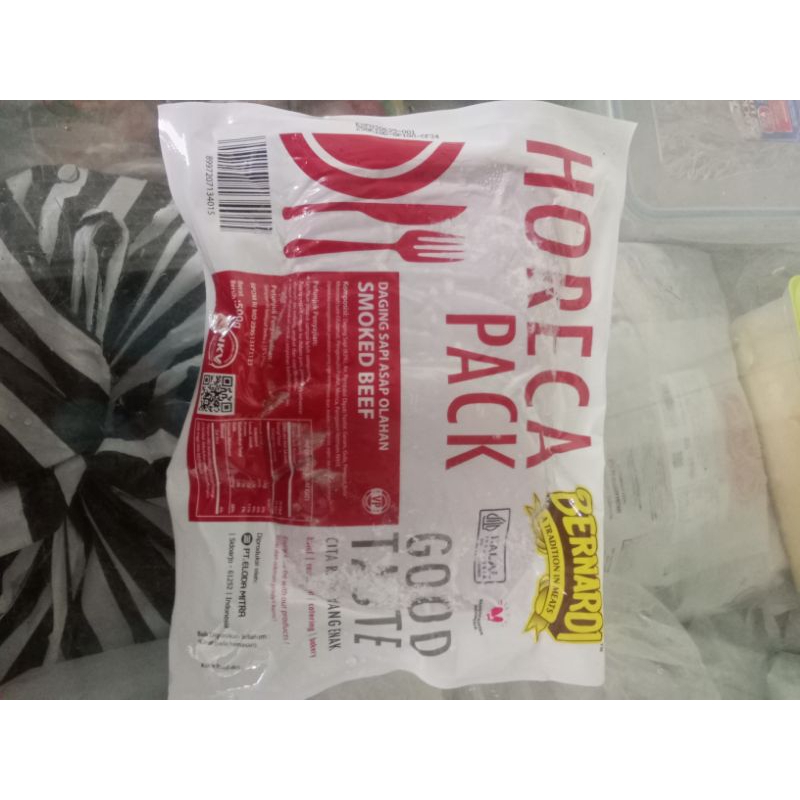 

BERNARDI SMOKED BEEF BULAT VP 500GR HORECA PACK