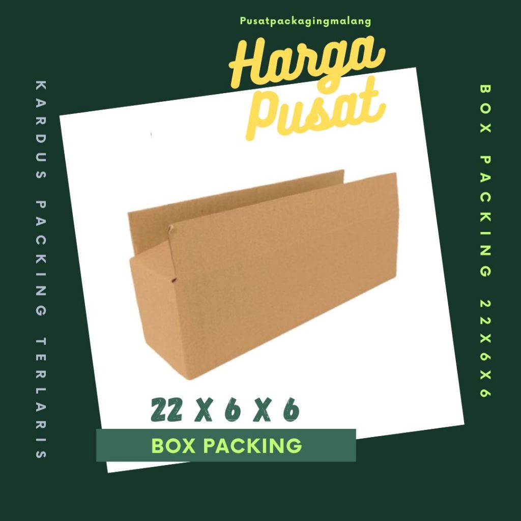 

Karton 22x6x6 Kardus A1 Packing Dus Kotak Kemasan Box Aksesoris Souvenir Sparepart Obat Madu