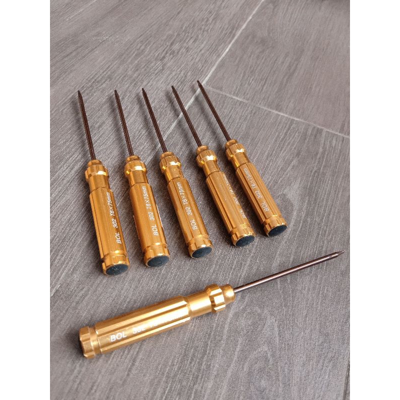 Obeng Alloy Bintang GOLD