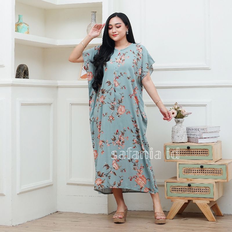 DASTER LOWO MAT RAYON PREMIUM JUMBO LD 130 BAJU IBU MENYUSUI DRESS HAMIL WANITA KEKINIAN TERBARU