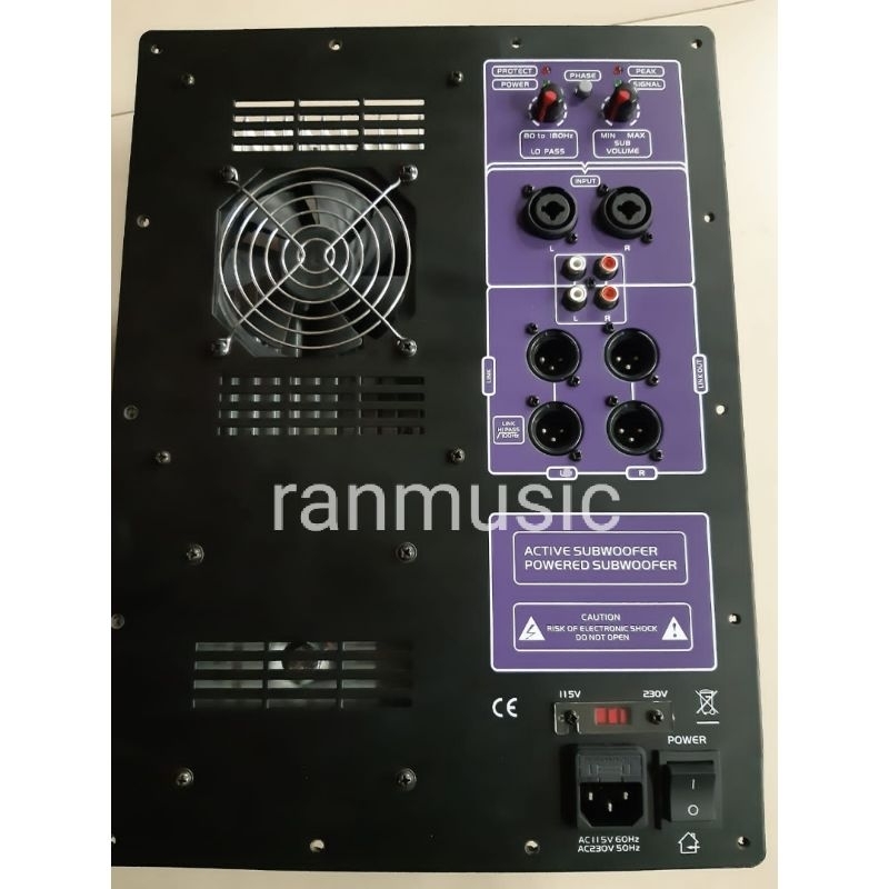 POWER KIT AKTIF MESIN SUBWOOFER AKTIF BUAT 15-18 INCH 2000 WATT