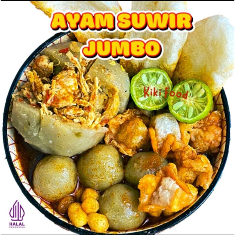 

paket baso Aci 7 bungkus isi ayam suwir besar /paket hemat