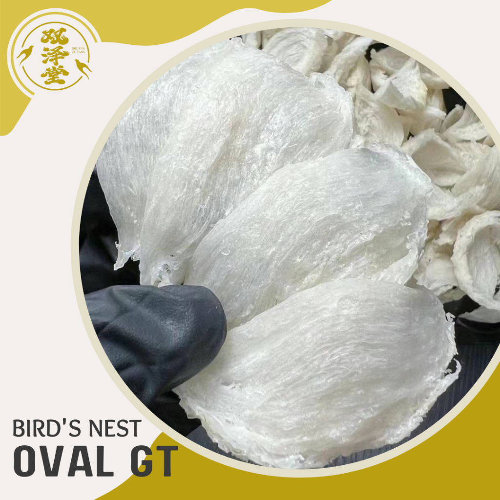

[250G] Sarang Burung Walet Bersih Oval 1 Big Cup / Bird Nest - 250 gram