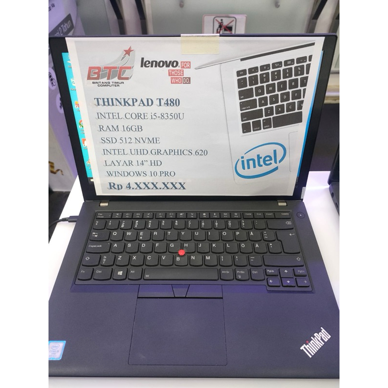 Lenovo Thinkpad T480