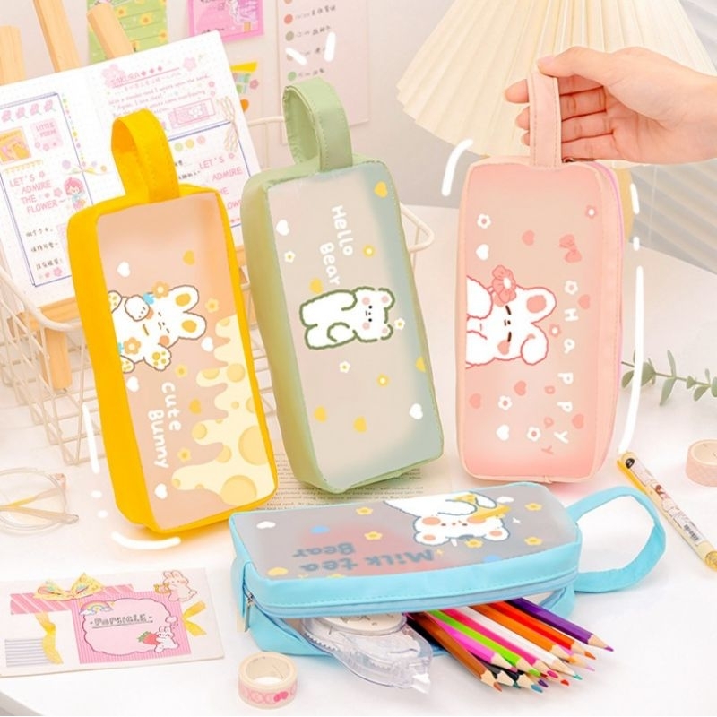 

Kotak Pensil Pouch PVC Kartun Animals