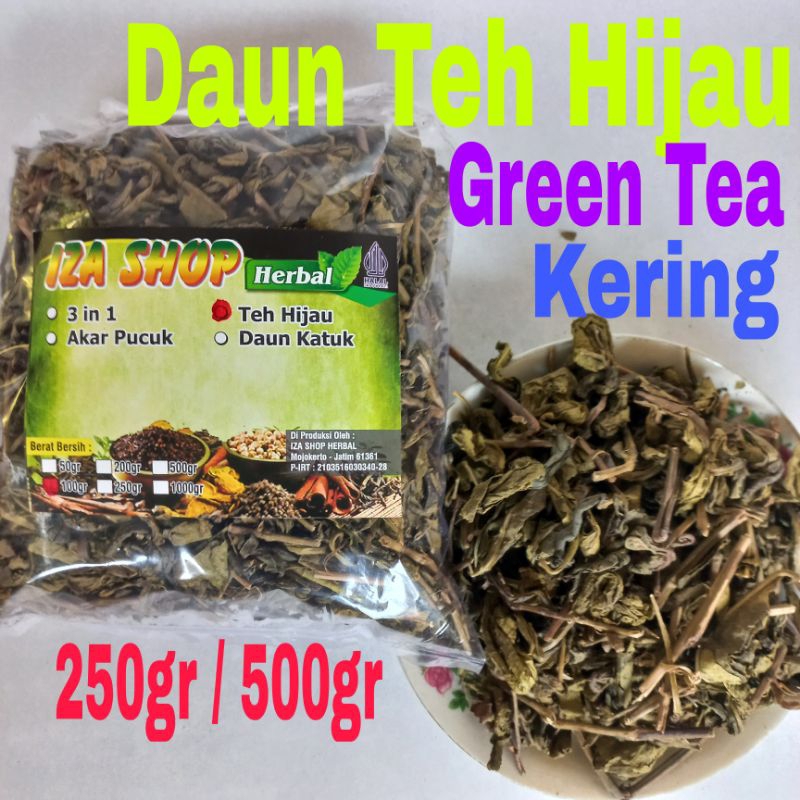 

Daun Teh Hijau Kering 500gr