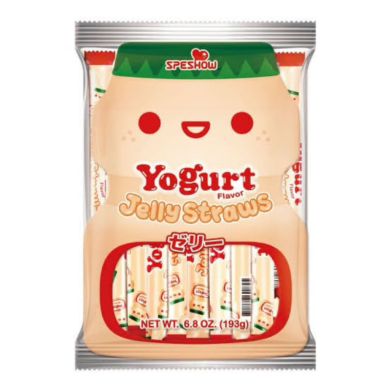 

SPESHOW Yoghurt Jelly Straws IMPORT 193 Gram