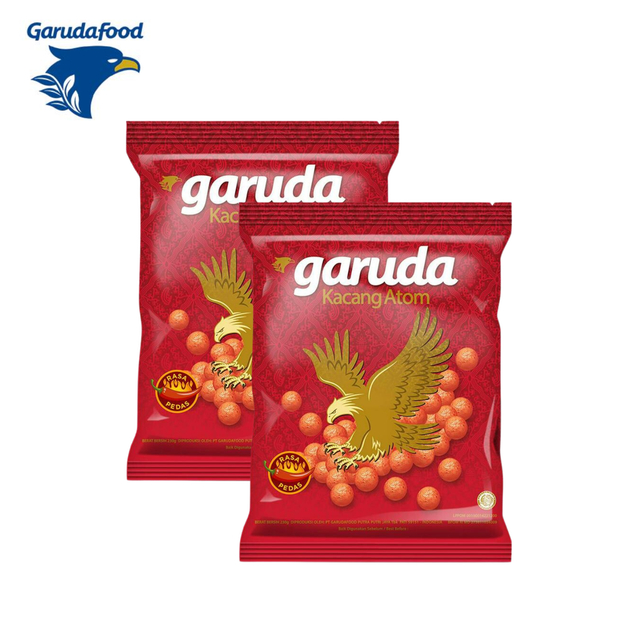 

Garuda Kacang Atom Pedas 220gr x 2 pcs