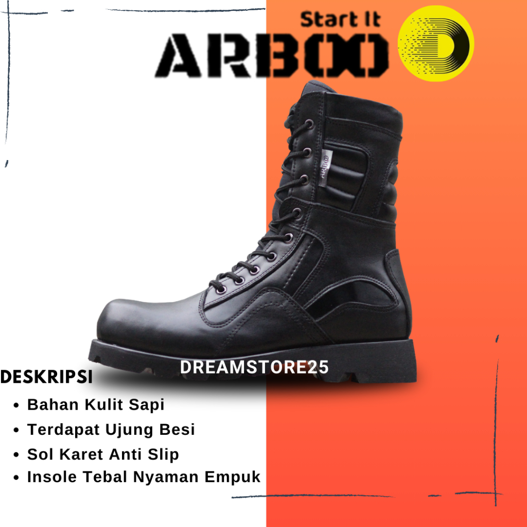 TERBARUSEPATU PDL LARAS TNI POLRI RADIALOUTSOLE RADIAL TERLARIS