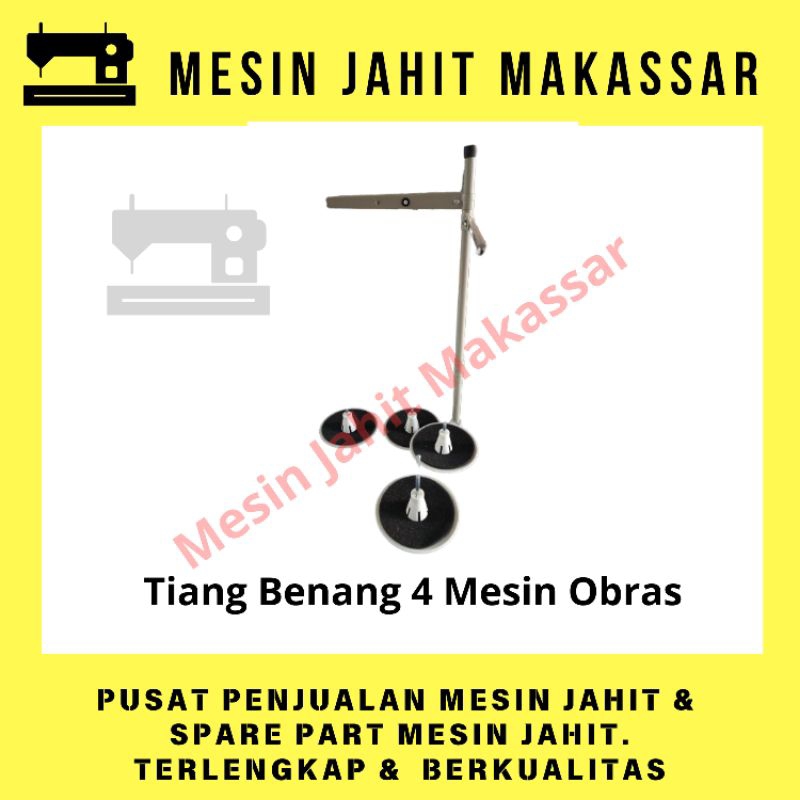 Original Termurah | Tiang Benang 4 Untuk Mesin Obras Typical Kualitas Bagus