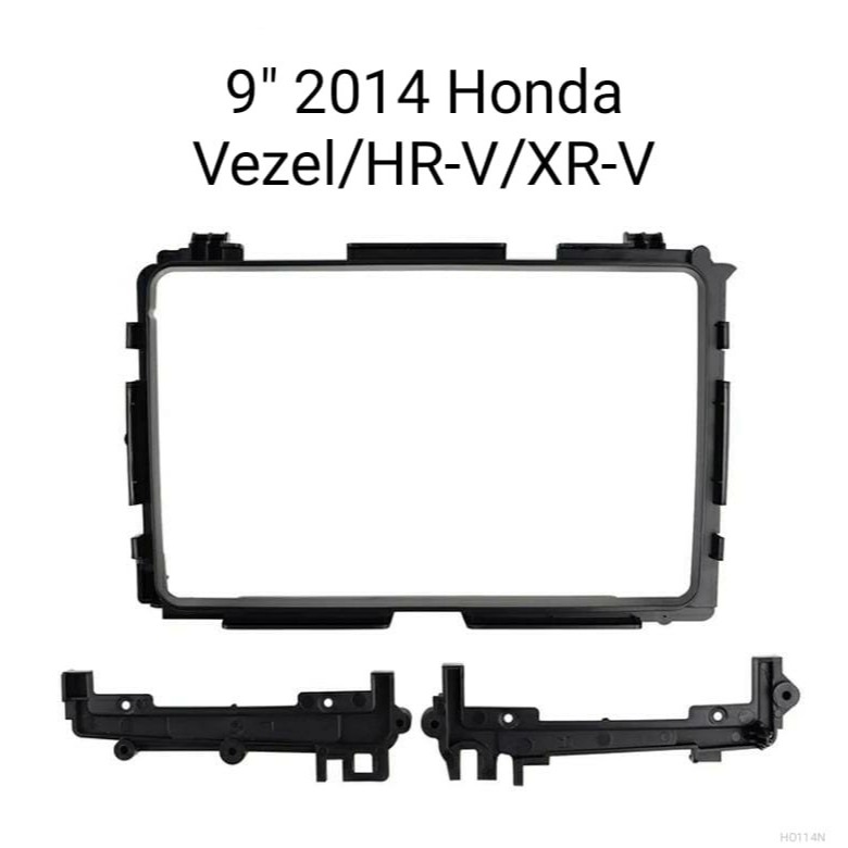 FRAME HEAD UNIT ANDROID 9 INCH / 10 INCH HONDA HRV / XRV / VEZEL 2013 - 2018