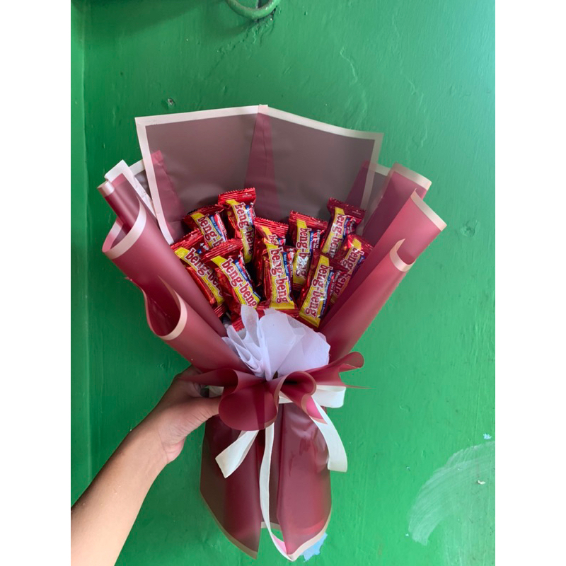 

BUKET BENGBENG SHAREIT / Buket bengbeng / Buket coklat / Buket anak / Buket snack