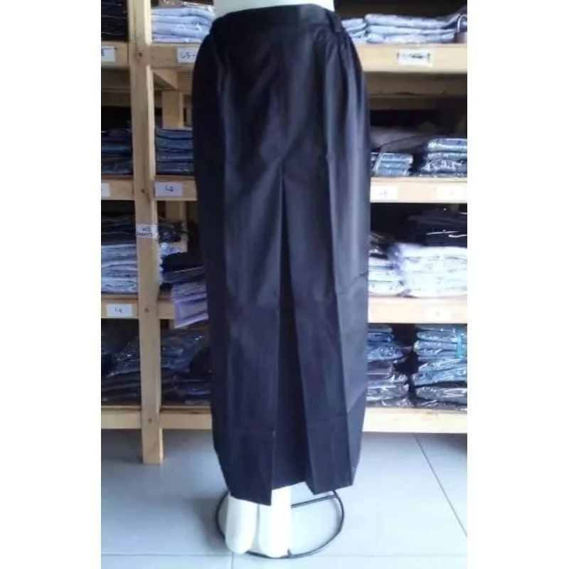 Rok sekolah SPAN BELAH TENGAH warna hitam SMP,SMA/SMK