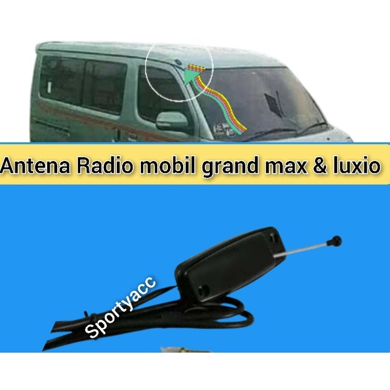 antena radio mobil grand max dan luxio KODE P1J7
