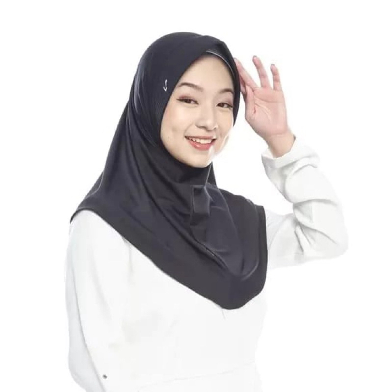 (ORI)bergo Hamidah size s jilbab instan sekolah size s Bergo Hamidah Size S