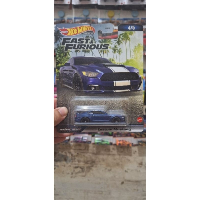 Hot Wheels Premium Fast & Furious Custom Mustang