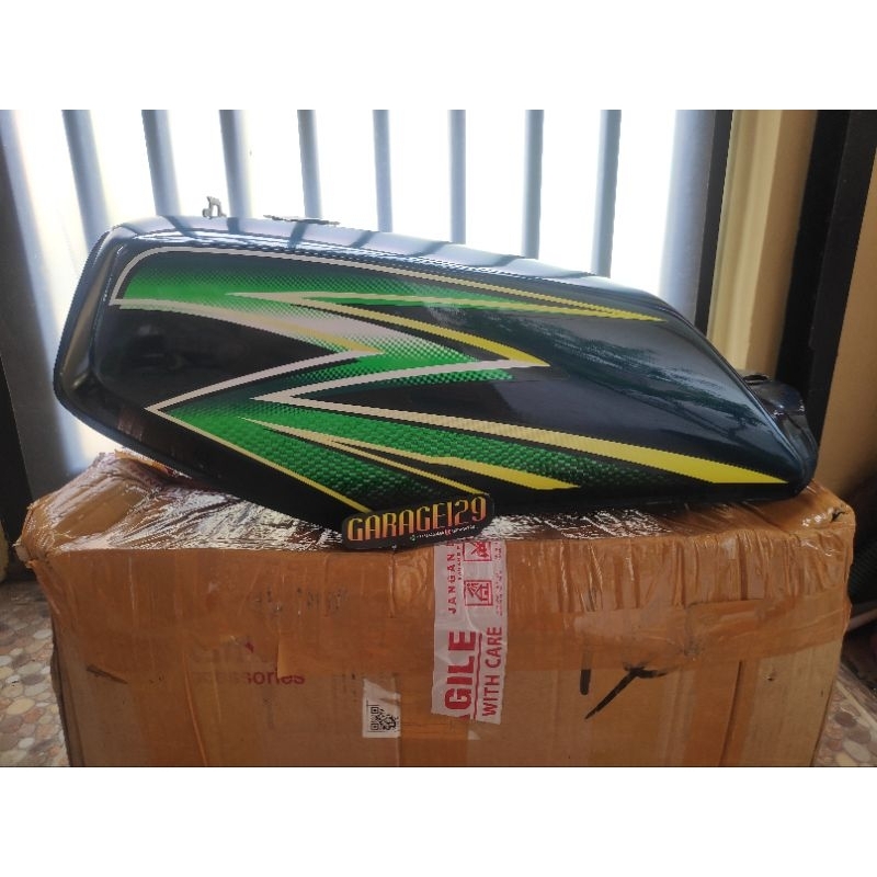 Fuel Tank Assy Tangki Hijau 2003 Original Yamaha RX KING