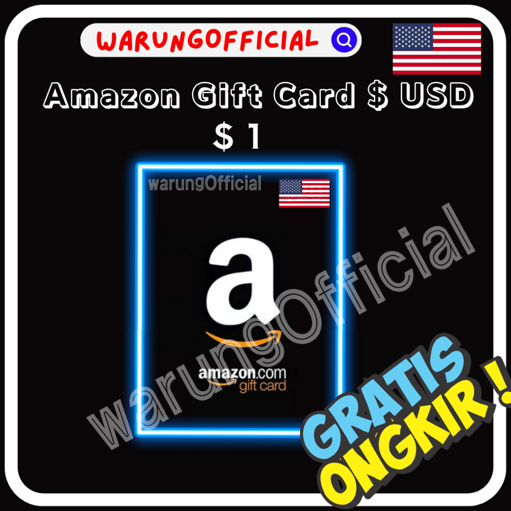 Amazon Gift Card USD amazon gift card us Amerika $1 1 Dolar