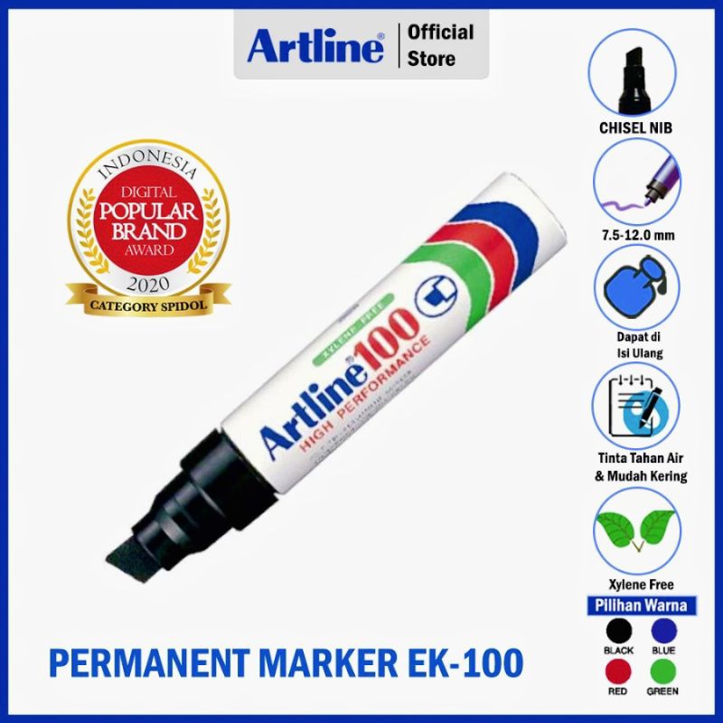 

spidol besar artline, artline ek-100