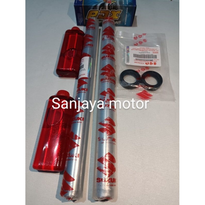 AS SOK DEPAN+SIL SOK+OLI SUZUKI SPIN 125 SKYDRIVE SKYWAVE SGP