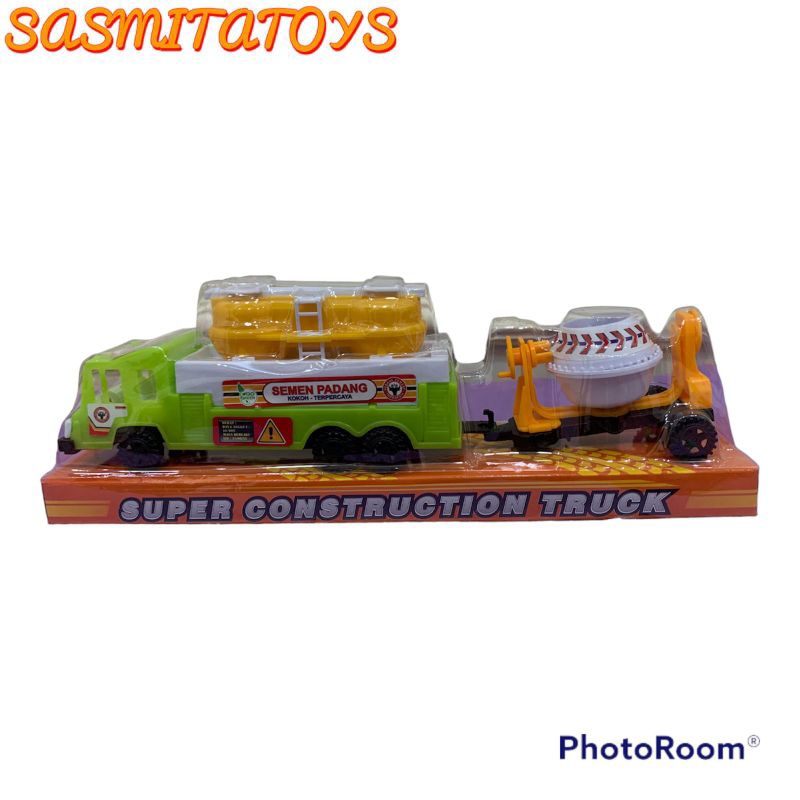 Bisa Cod || Mainan anak mobilan semen