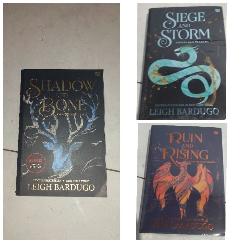 Shadow and Bone Trilogy preloved
