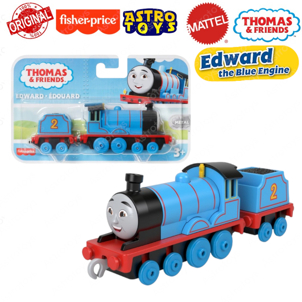 Fisher Price Mattel New Look Edward Thomas and Friends Trackmaster HFX91 - Mainan Anak Koleksi Dieca