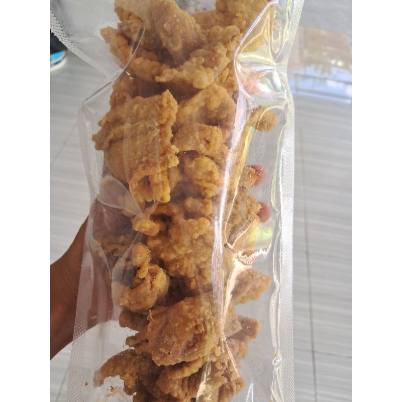 

Kulit ayam crispy