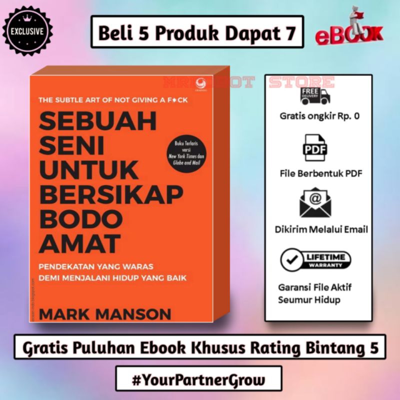 

[E106] Sebuah Seni Untuk Bersikap Bodoamat | Pendekatan Yang Waras Demi Menjalani Hidup Yang Baik