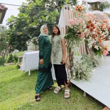 preloved set stelan bju muslim kurung