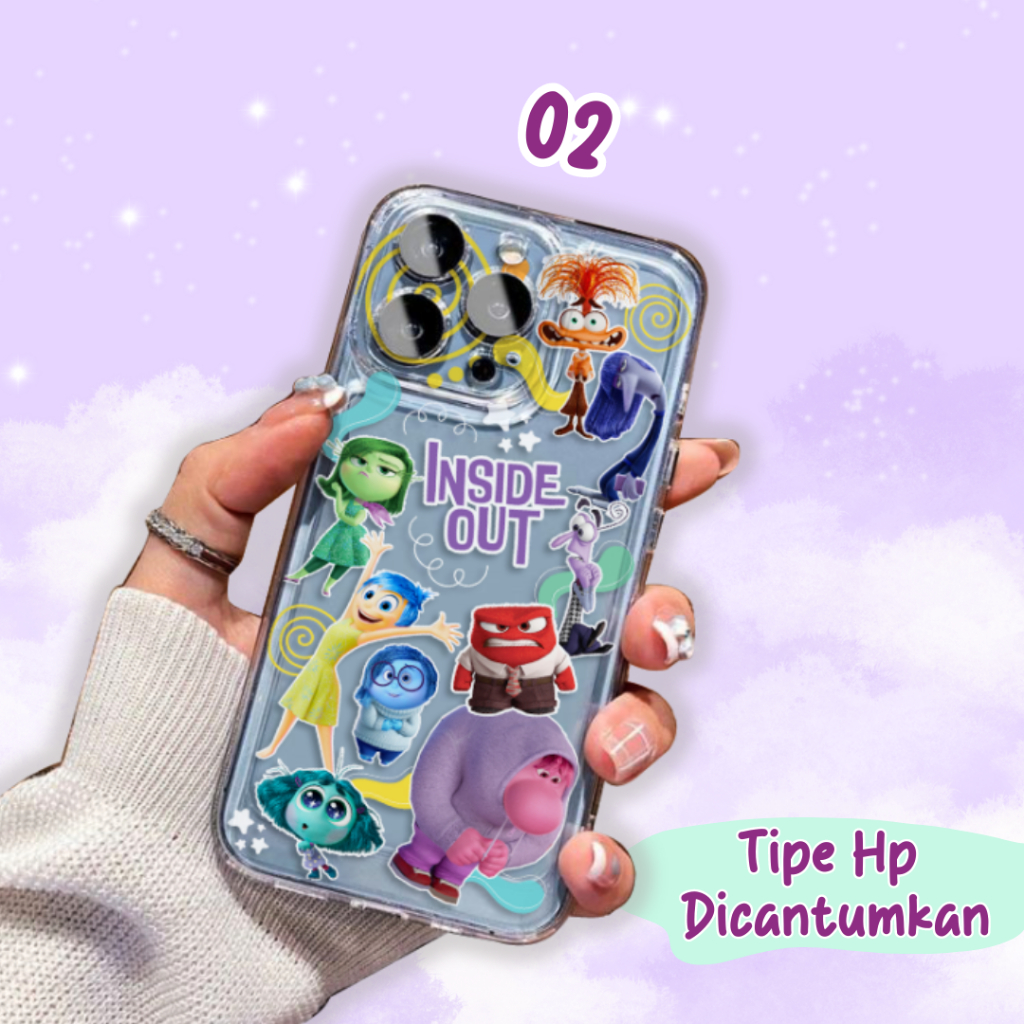 [TIPE HP DICANTUMKAN] CASE INSIDE OUT | INSIDE OUT MOVIE
