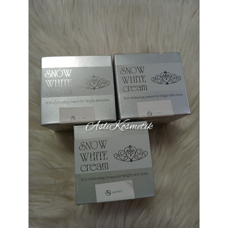 SECRET KEY SNOW WHITE CREAM ORIGINAL with segel box