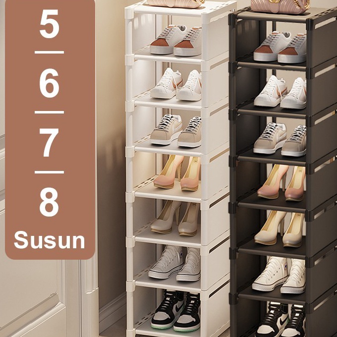HJ6 Rak Sepatu Susun Rak Sepatu Minimalis Tempat Sepatu Rak Sandal Dan Sepatu Lemari Sepatu Kotak Se