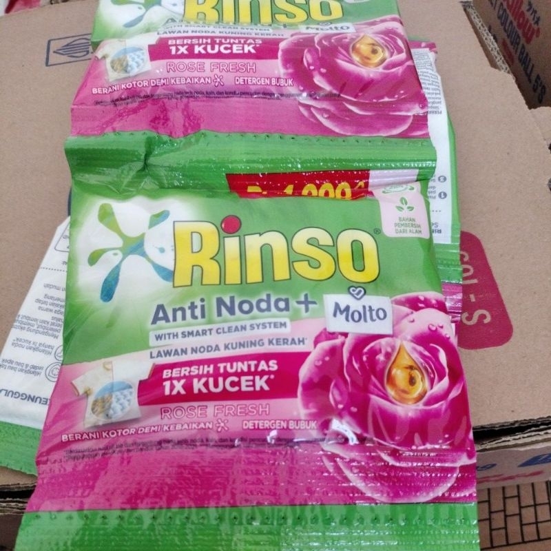 Rinso bubuk renteng anti noda