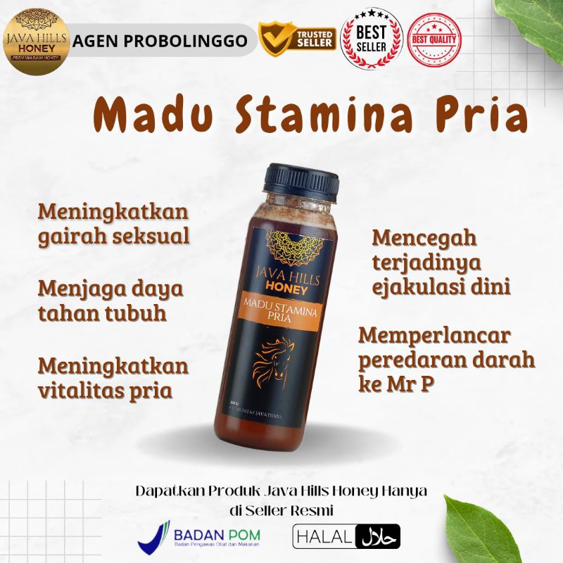 

Madu Stamina Pria Java Hills Honey madu promil madu khusus lelaki madu kuat madu herbal 320 gram