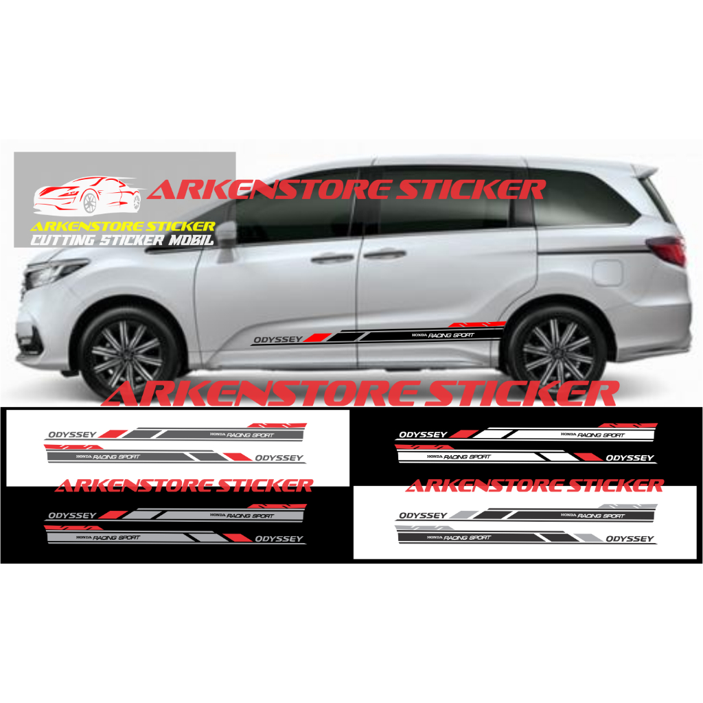 Sticker honda odyssey sticker stiker mobil odyssey sticker list odyssey