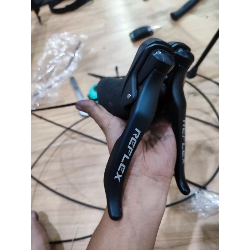 brifter 2x8 sensah reflex bonus RD & kabel2