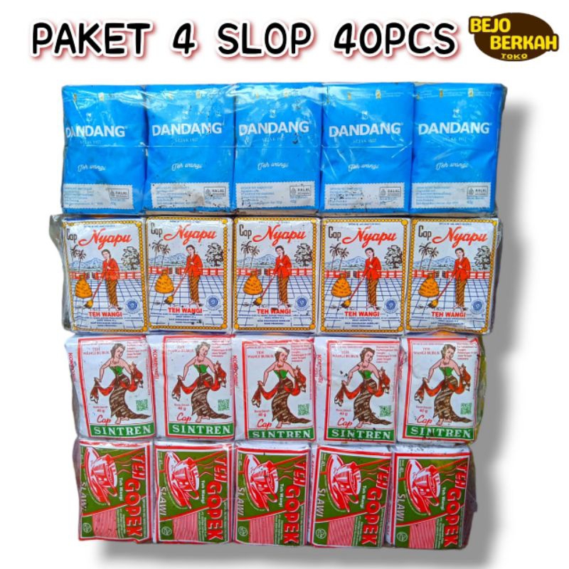 

TEH RACIKAN SOLO PAKET 4 SLOP GOPEK,NYAPU,SINTREN,DADANG BIRU